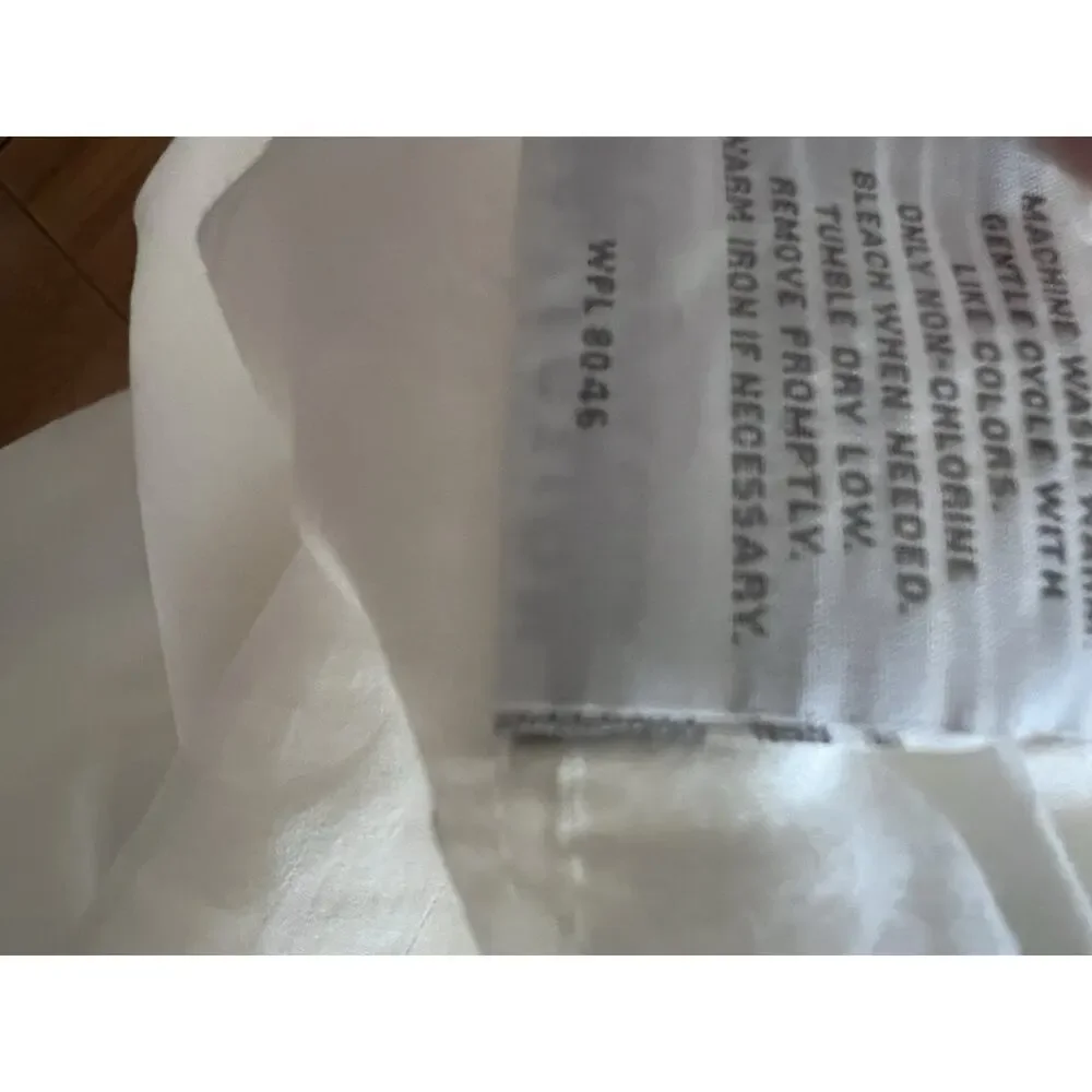 Charter Club Luxury 100% Pima Cotton Beige Duvet Cover Queen Denmark Stripes